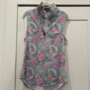 Bad Birdie Sleeveless Polo